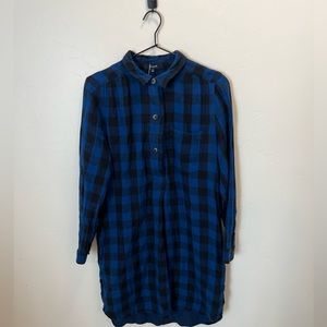 Madewell short dress Plaid